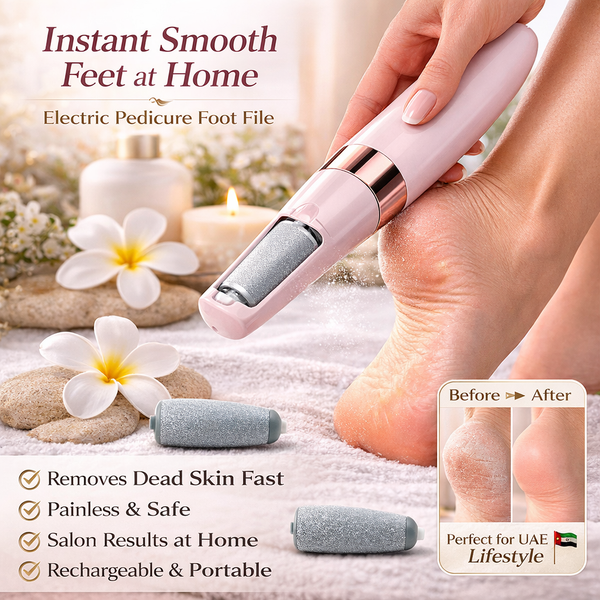 Electric Pedicure Foot File Callus Remover